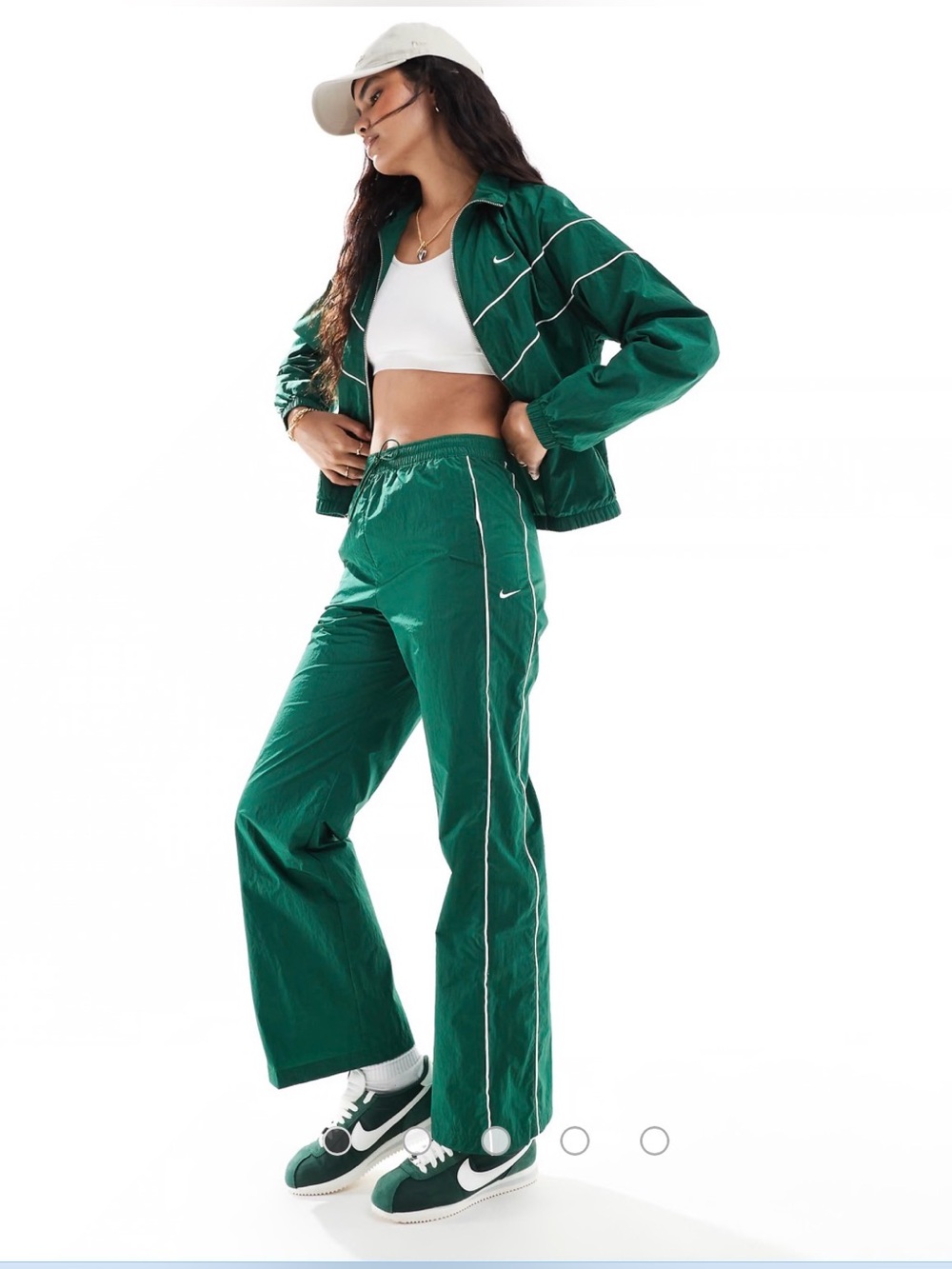 Nike Windrunner Wide Leg Nylon Track Pants Y2K NWT Medium